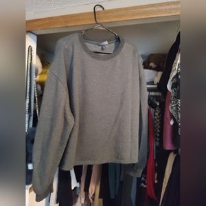 Grey Pullover Cropped